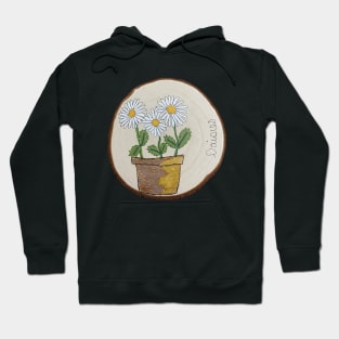 Potted Daisies Hoodie